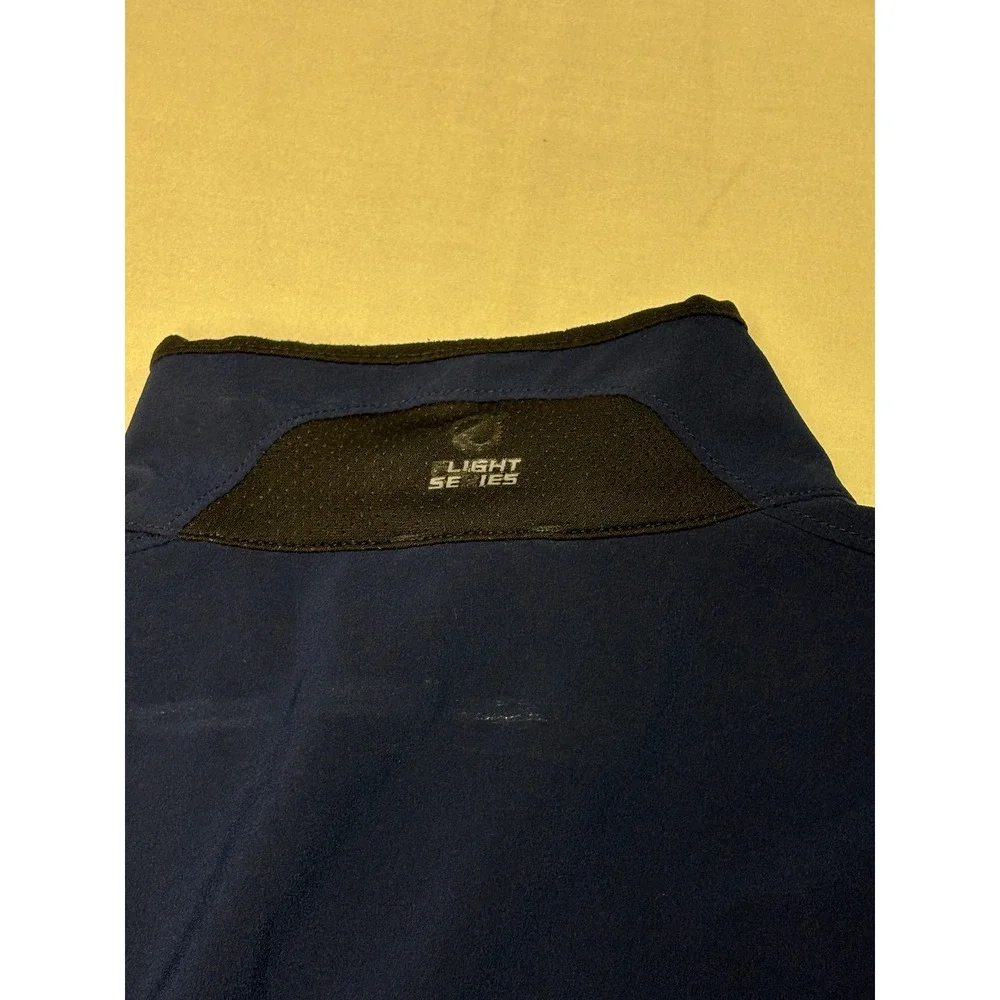 The North Face Flight Series Apex Jacket Mens Small Blue Softshell Full Zip AXZ1